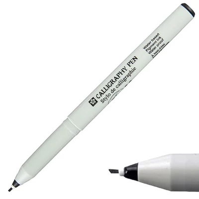 Sakura kalligrafikus filctoll, fekete - 1 mm