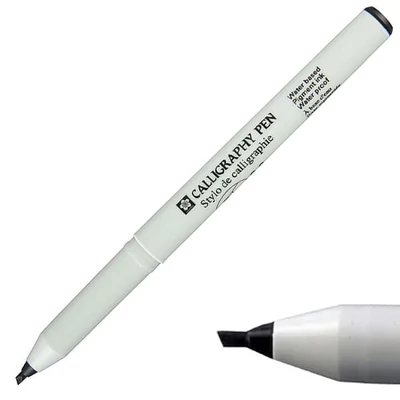 Sakura kalligrafikus filctoll, fekete - 2 mm