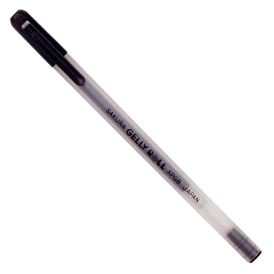 Sakura Gelly Roll Basic zselés toll, 06 (0,3 mm) - black