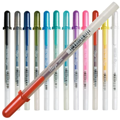 Sakura Gelly Roll Glaze 3D zselés toll - különféle színekben