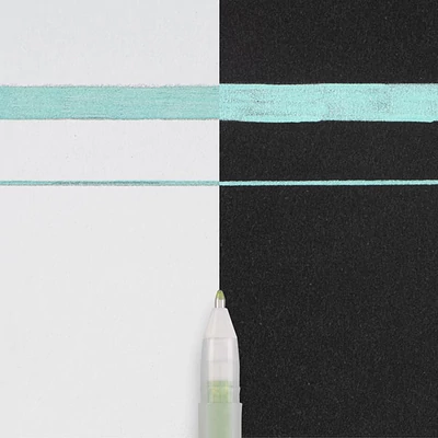 Sakura Gelly Roll Metallic zselés toll - 529, green