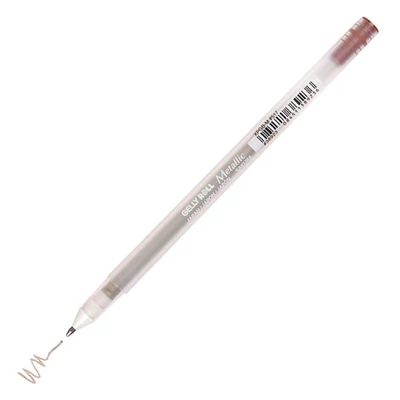 Sakura Gelly Roll Metallic zselés toll - 517, sepia