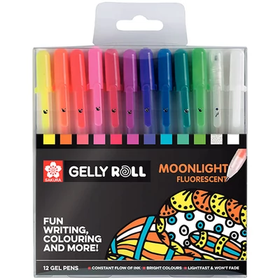 Sakura Gelly Roll Moonlight zselés toll készlet - 12 db