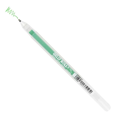 Sakura Gelly Roll Stardust zselés toll - 727, lime sparkle