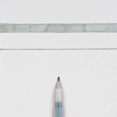 Sakura Gelly Roll Stardust zselés toll - 744, silver sparkle