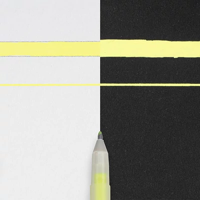 Sakura Gelly Roll Moonlight zselés toll - 403, fluo yellow
