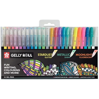 Sakura Gelly Roll zselés toll készlet - 24 db