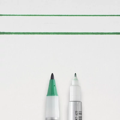 Sakura IDenti Pen kétvégű alkoholos filctoll - green