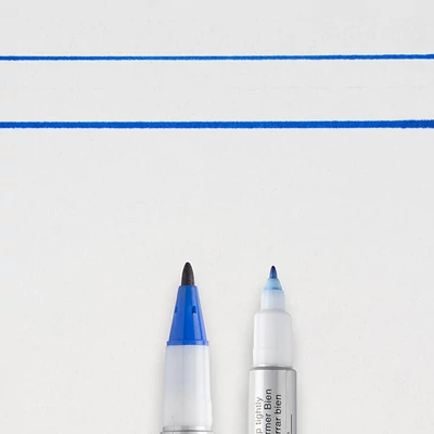 Sakura IDenti Pen kétvégű alkoholos filctoll - blue