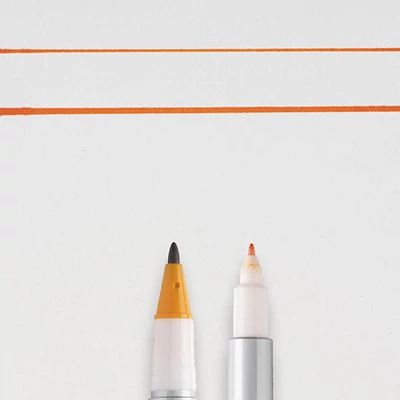 Sakura IDenti Pen kétvégű alkoholos filctoll - orange