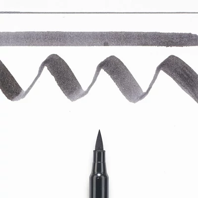Sakura Koi brush pen ecsetfilc - 144, dark warm gray