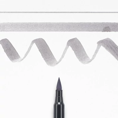 Sakura Koi brush pen ecsetfilc - 145, light warm gray