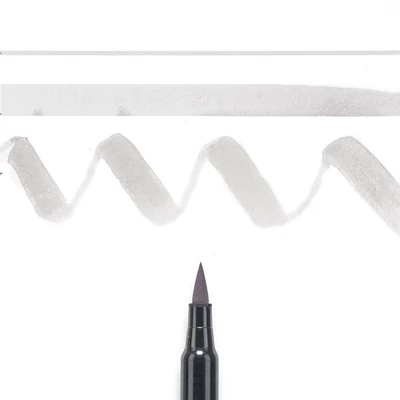 Sakura Koi brush pen ecsetfilc - 153, light cool gray