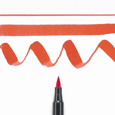 Sakura Koi brush pen ecsetfilc - 18, vermilion