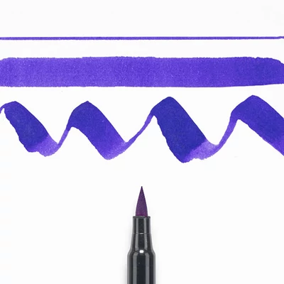 Sakura Koi brush pen ecsetfilc - 224, light purple