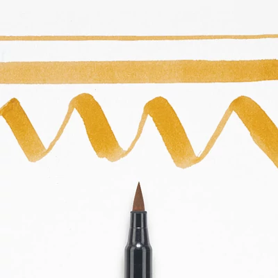 Sakura Koi brush pen ecsetfilc - 407, woody brown