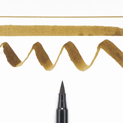 Sakura Koi brush pen ecsetfilc - 47, raw umber
