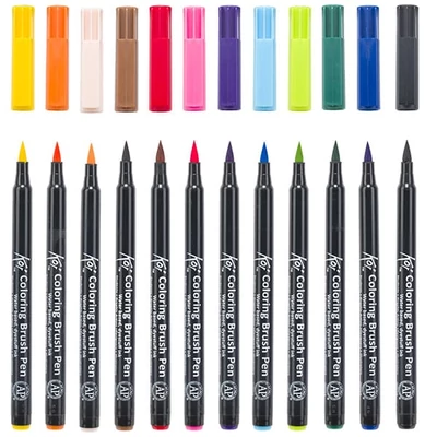 Sakura Koi Brush Pen ecsetfilc készlet - 12 db