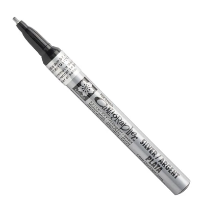 Sakura Pen-Touch Calligrapher kalligrafikus lakkfilc, fine (1,8 mm) - silver