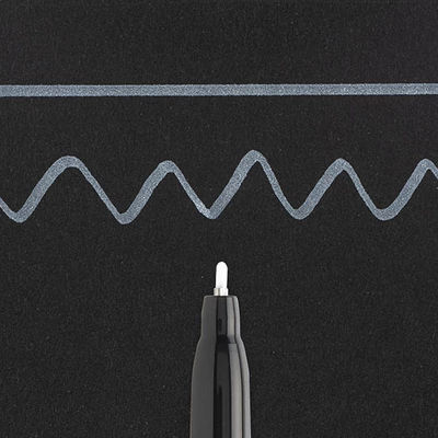 Sakura Pen-Touch Calligrapher kalligrafikus lakkfilc, fine (1,8 mm) - white