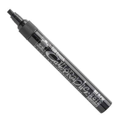 Sakura Pen-Touch Calligrapher kalligrafikus lakkfilc, medium (5 mm) - black