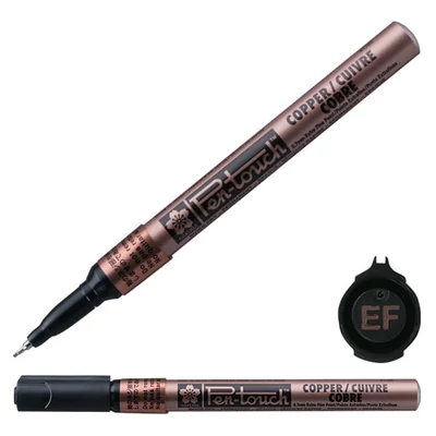 Sakura Pen-Touch lakkfilc, extra fine (0,7 mm) - copper