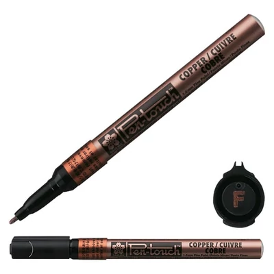 Sakura Pen-Touch lakkfilc, fine (1 mm) - copper