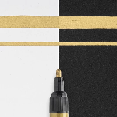 Sakura Pen-Touch lakkfilc, medium (2 mm) - gold