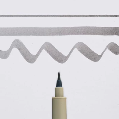 Sakura Pigma Brush ecsetfilc - cool gray