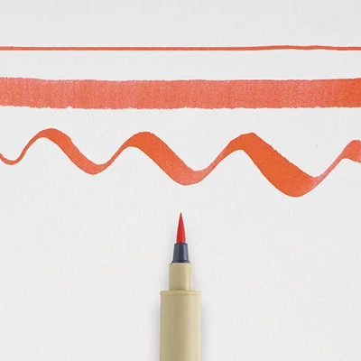 Sakura Pigma Brush ecsetfilc - red