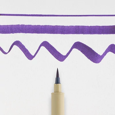 Sakura Pigma Brush ecsetfilc - purple