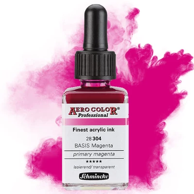 Schmincke AERO COLOR Professional akriltinta, 28 ml - 304, primary magenta