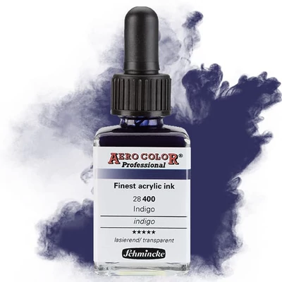 Schmincke AERO COLOR Professional akriltinta, 28 ml - 400, indigo