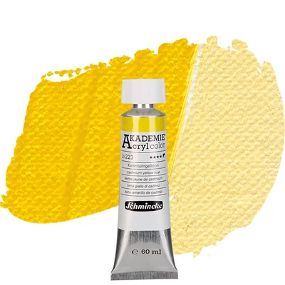 Schmincke Akademie akrilfesték, 60 ml - 223, cadmium yellow hue