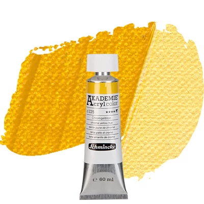 Schmincke Akademie akrilfesték, 60 ml - 225, chrome yellow hue