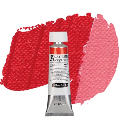 Schmincke Akademie akrilfesték, 60 ml - 335, cadmium red hue