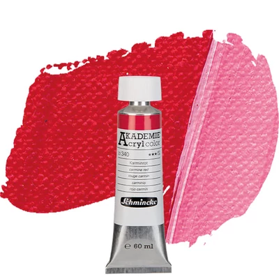 Schmincke Akademie akrilfesték, 60 ml - 340, carmine red