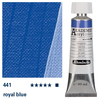 Schmincke Akademie akrilfesték, 60 ml - 441, royal blue