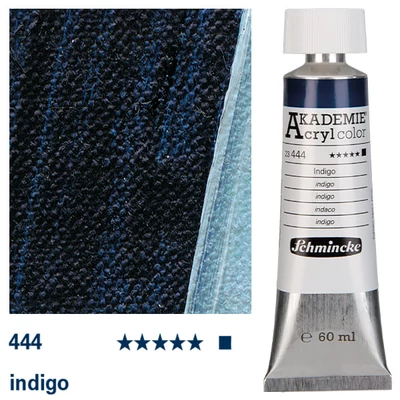 Schmincke Akademie akrilfesték, 60 ml - 444, indigo