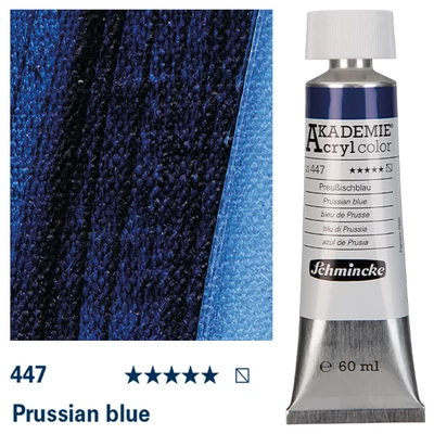 Schmincke Akademie akrilfesték, 60 ml - 447, prussian blue