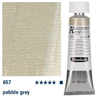 Schmincke Akademie akrilfesték, 60 ml - 657, pebble grey
