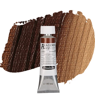 Schmincke Akademie akrilfesték, 60 ml - 669, burnt umber