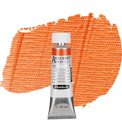 Schmincke Akademie akrilfesték, 60 ml - 850, neon orange