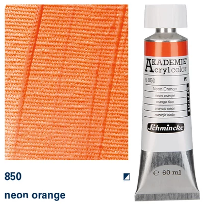 Schmincke Akademie akrilfesték, 60 ml - 850, neon orange