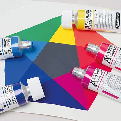 Schmincke Akademie gouache festék készlet, 5x20 ml