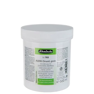 Schmincke Aqua alapozó akvarellhez, 500 ml - durva