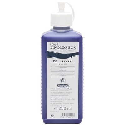Schmincke Aqua Linoprint linófesték, 250 ml - 430, ultramarine