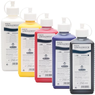 Schmincke Aqua Linoprint linófesték, 250 ml - különféle színekben