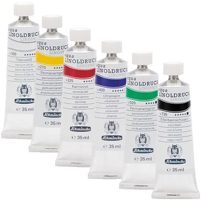 Schmincke Aqua Linoprint linófesték, 35 ml - különféle színekben