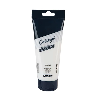 Schmincke College Gloss Gel vastagító médium, 200 ml - fényes